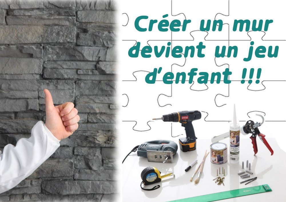Panneaux pierres puzzles