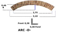arc en briques type D